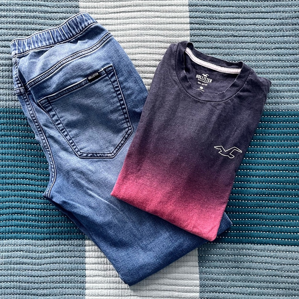 Hollister Jeans and Shirt